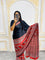 Original Japan Silk With Printed Work Saree