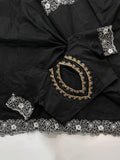 Pure Chanderi Cotton Embroidey Work Saree