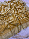 Space Silk With Jarkhan Work Saree