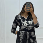 Beautifull Reyon Embroidery Work Top