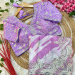 Pure Soft Rangoli Silk With Digital Print Work Saree