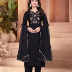 Mulchanderi Mirror Hand Work Top Bottom