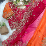 Beautifull Rich Look Embroidery Work Saree