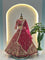 Wedding Special Butterfly Net With Codding Embroidery Work Lehenga