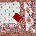 Beautifull Weadding Special Rajwadi Silk With Thread Woven Work Saree