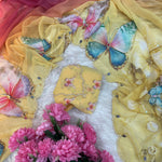 Beautifull Soft Georgette Digital Print Work Saree