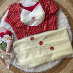 Beautiful Fancy Chiffon Crystal with Cutdana, Moti & Hand Work Saree