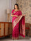 Designer Pure HO Silk With Jacquard Weaving & Cutdana Handwork Saree