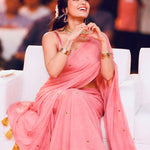 Beautiful Mul Cotton Saree With Sequence Work