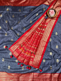 Beautifull Banarasi Silk With Zari Weaving Work Saree