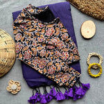 Pure Khadi Cotton Plain Saree
