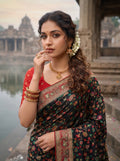 Pure Heavy Rajwada Pashmina Silk saree