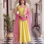 Glass Roman Silk Anarkali