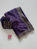 Pure Soft Georgett Silk Saree
