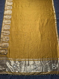 Beautifull Simmer Tissue Fabric Saree