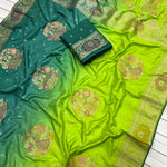 Rangrez Rani – Pure Dola Silk Meena Weave Saree