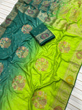 Rangrez Rani – Pure Dola Silk Meena Weave Saree