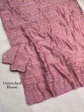 Muscut Silk Saree with Turkish Organza Style Thread & Sequin Embroidery