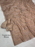 Muscut Silk Saree with Turkish Organza Style Thread & Sequin Embroidery