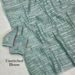 Muscut Silk Saree with Turkish Organza Style Thread & Sequin Embroidery
