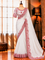 Soft Tebby Silk Saree with Sequin & Thread Embroidery Work