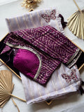Pure Soft Class Tissue Silk Handwork Saree