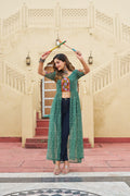 Navratri Special Faux Georgette Bandhni Print Work Kurti