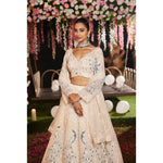 Women's Butterfly Net Fabric With  Heavy Sandwich Sequins Work Lehenga Choli with Dupatta