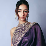New Look Jimmy Chuu Thead And Sequence Work Saree