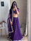 Foux Gorgette And Thread With Sequence With Micro Inner Lehenga Choli
