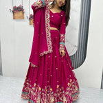 Chion Heavy Embroidery Sequence Work Lehenga