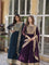Faux Blooming Emberoidery Zari Work Gown