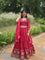 Red Rangoli Silk With Heavy Sequence And Thread Embroidery Work Lehenga Choli