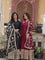 Embroidery Zari Sequins-work Designer Faux Blooming Readymade Gown