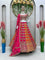 Heavy Designer Embroidery Sequence Work Lehenga With Canvas Patta