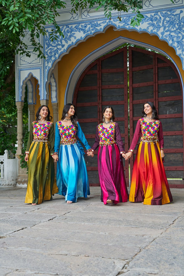 Navratri Special Kutchi Work Lehenga Set