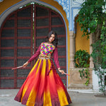 Navratri Special Kutchi Work Lehenga Set