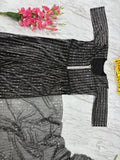 New Premium Look Imported Net Tikki Work Saree