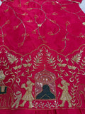 New Natural Crep Silk Thred With SequenceWork Top Lehenga