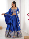 Natural Crep Silk With Canvas Patta And Cancan Thread And Sequence Work Lehenga Choli