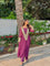 Georgette Digital Print With Real Mirror Work Kurti