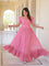 Faux Georgette With Cotton Lining Gown
