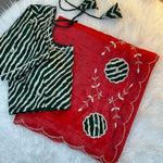 Rich Soft Gold Crush Two Tone With Hand Work Saree