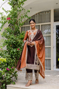 Star Georgeet Pedding Embroidery Work Top Pent