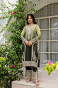Star Georgeet Pedding Embroidery Work Top Pent