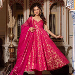 Jequard silk Weaveing With Micro And Cotton Micro Work Top Pent