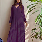 Faux Georgette Embroidery Work Lace Work Top