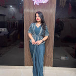 Ready To Wear Georgette Koti Saree