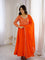 Georgette Sequence Embroidered Gown Suit Set
