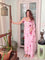 Floral Hand Printed Full Stitch Kurti Pair For Running